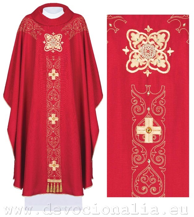 Chasuble with embroidery - 7006LE