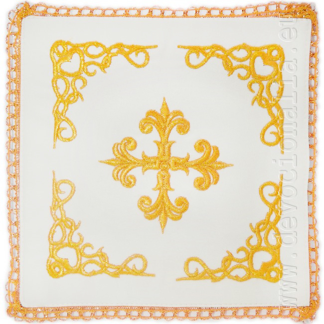 Palla embroidered - white - 20cm