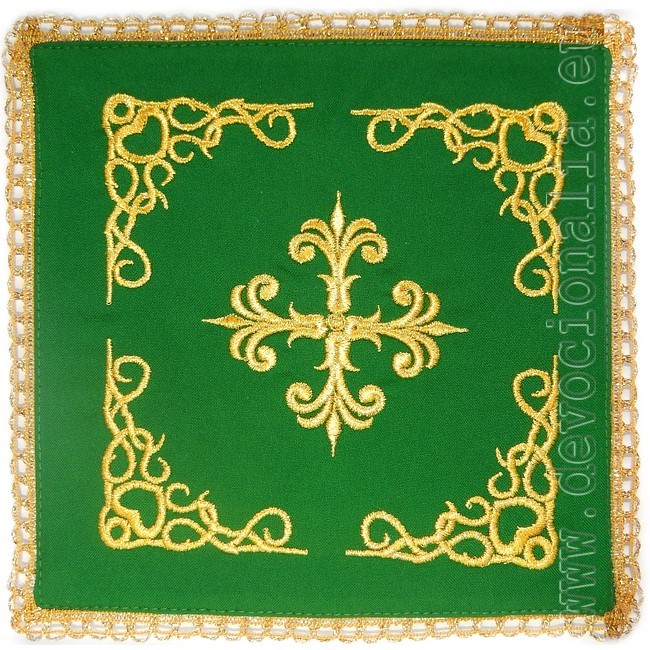 Palla embroidered - green - 20cm