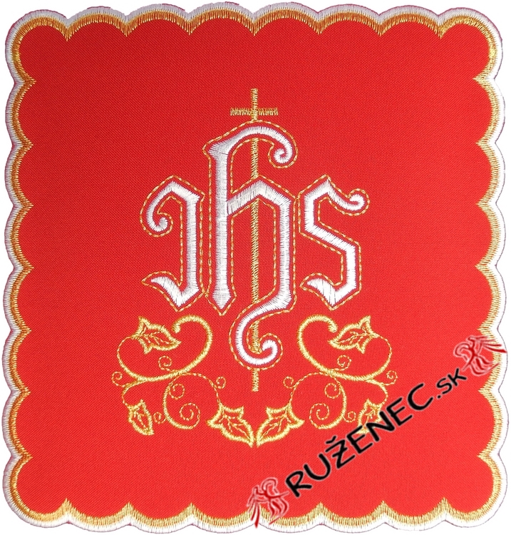 Palla embroidered - red