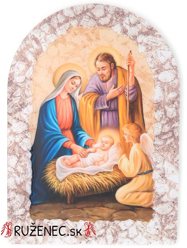 Relief picture 23x16cm - Holy Family