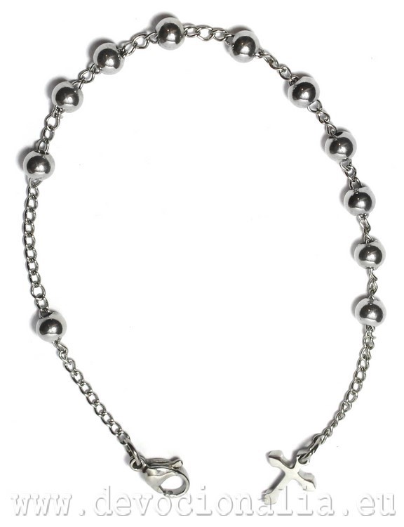 Rosary Bracelet - round shaped bead