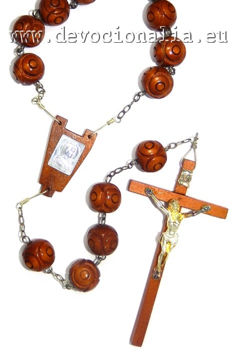 Wall Rosary - wood - 150cm
