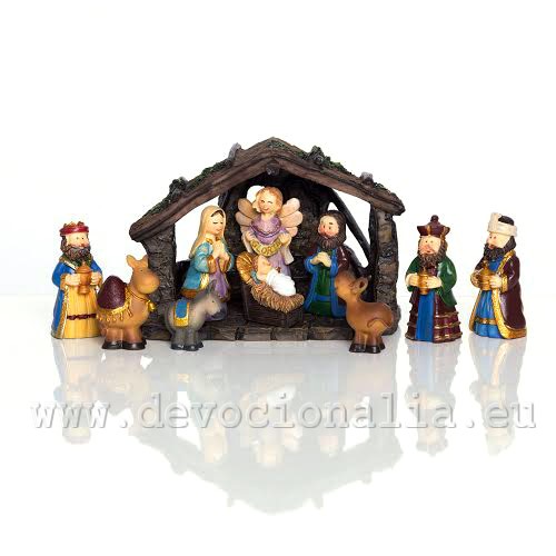 Nativity Scene - 8cm