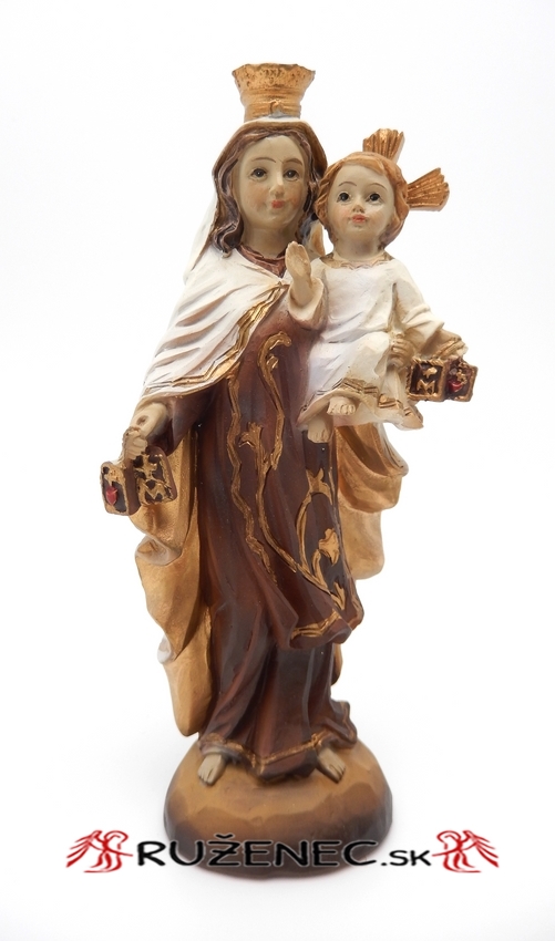Our Lady of Mount Carmel Statue  12.5cm