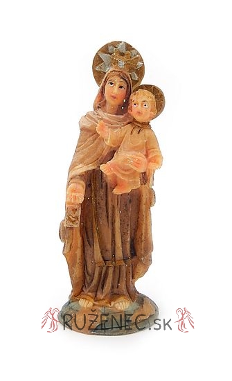 Our Lady of Mount Carmel Statuette - 7,5 cm