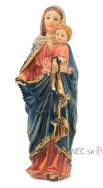 Queen of the Rosary Statue 12.5cm