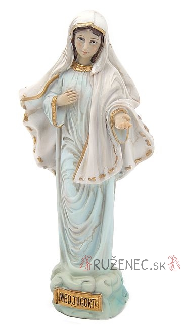 Our Lady of Medjugorje Statue - 12.5cm