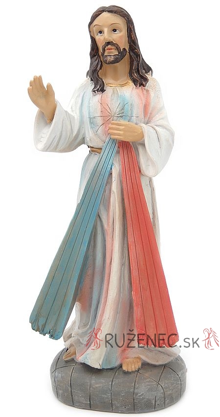 Divine Mercy Jesus Statue 20 cm