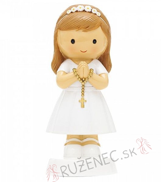 First Holy Communion Statue - little girl - 9.5cm
