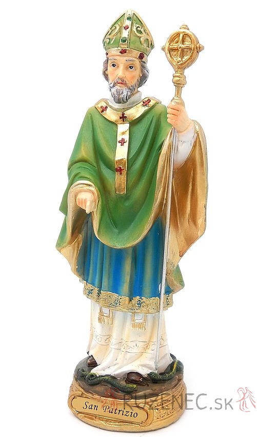 Saint Patrick statue 20 cm