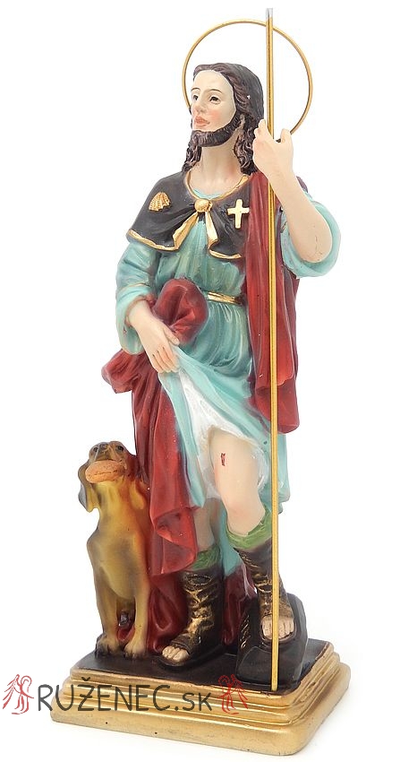 Statue of St. Rochus - 20 cm