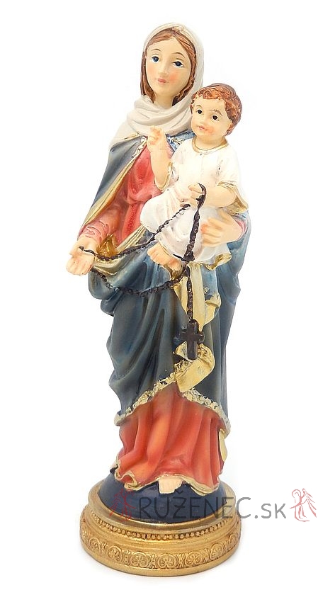 Queen of the Rosary Statue 15cm