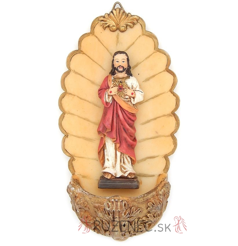 Holy water font - 14cm