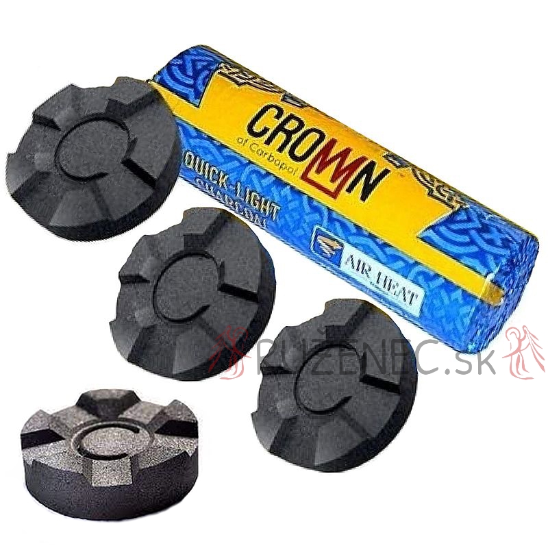 Charcoal tablet 10pieces/40mm - crown