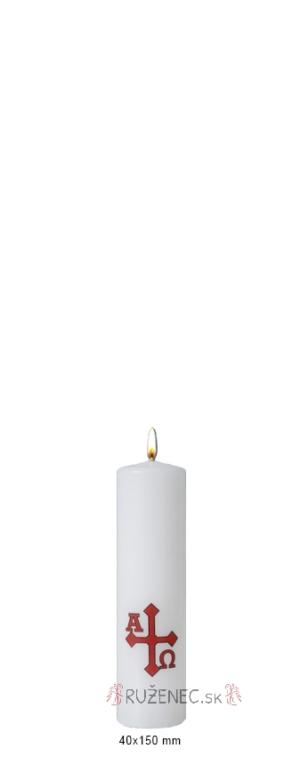 Paschal candle - 4cm x 15cm