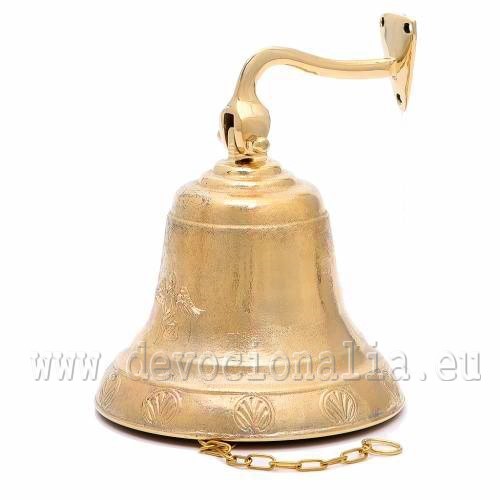 Brass wall bell 14cm