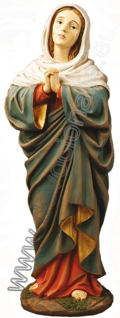 Weinende Maria Heiligenfigur Statue 40 cm