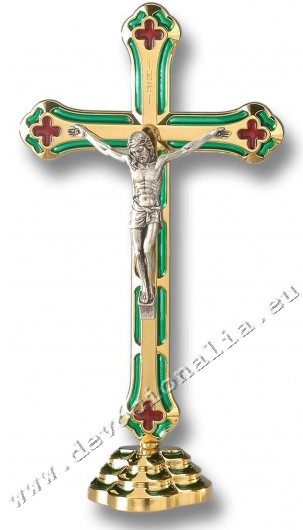 Metallkreuz 20cm  - grn