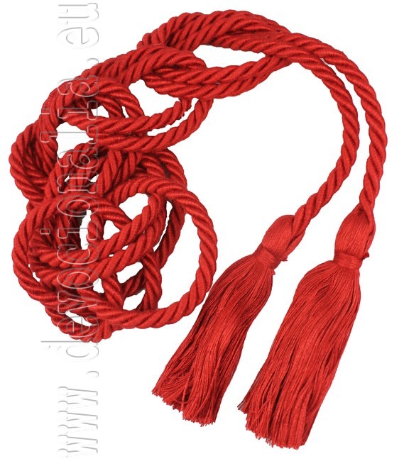 Cingulum with red tassels - Cincture