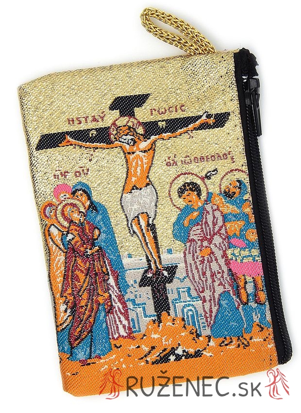 Wowen Rosary pouch - Crucifixion