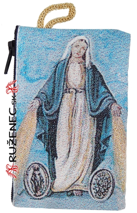 Wowen Rosary pouch - Virgin Mary of Miraculous Medal
