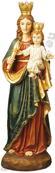 Mary queen of heaven with infant Jesus 60 cm