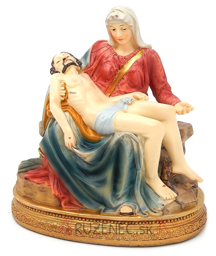 Socha - Panna Mria Sedembolestn - Pieta - 13cm