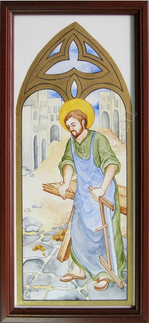 Svt Jozef - akvarel
