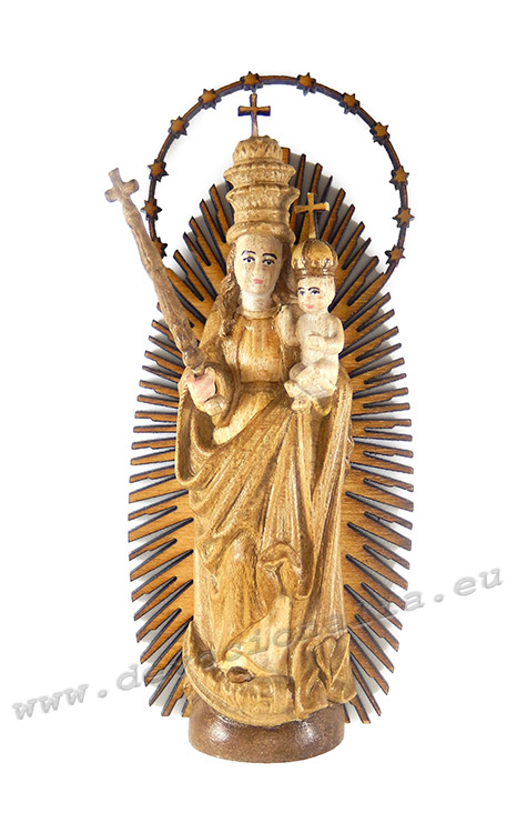 Drevorezba - Matka Božia Csiksomlyo - 14cm