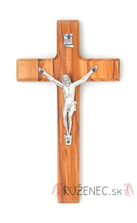 Drevený kríž 15cm - olivové drevo