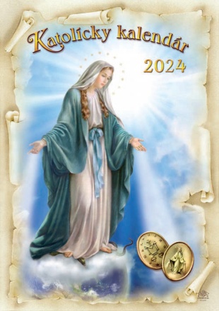 Katolícky kalendár 2024 (nástenný) - 16x23cm