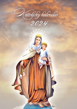 Katolícky kalendár 2024 (nástenný) - so svätými