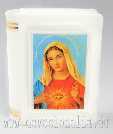Krabička na ruženec 4.8x6cm - Srdce Panny Márie