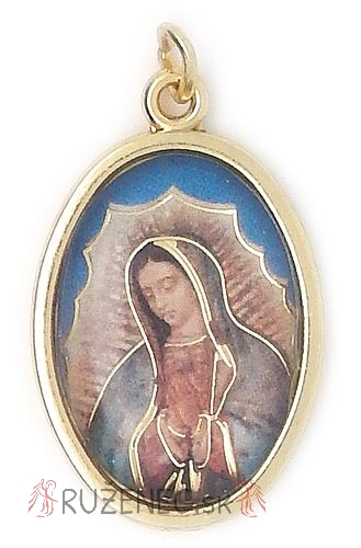 Prívesok ZL - Panna Mária Guadalupská