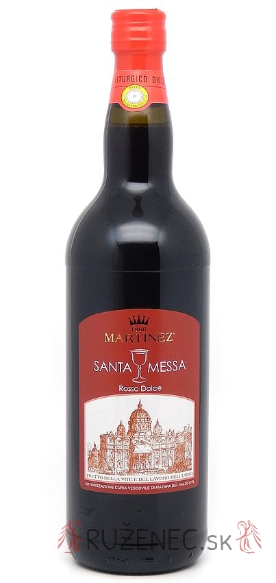 Santa Messa dolce - omšové víno červené